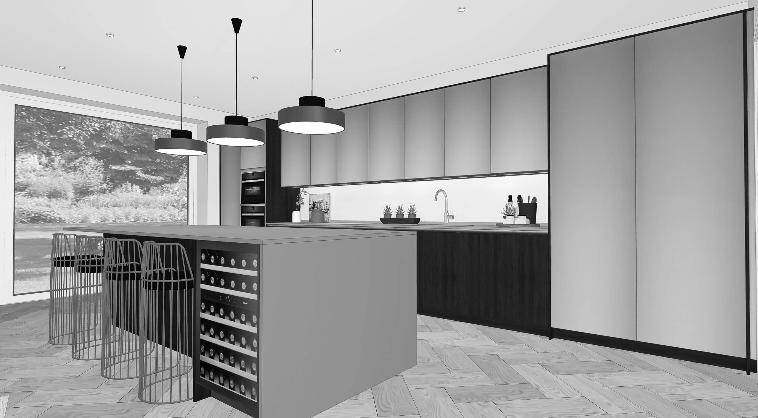 Champagne Metal Effect Lacquer Design Concept | Artisan – Contemporary | PGK